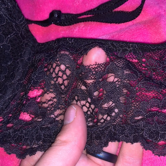 Victorias Secret Black Lace Push Up Bra - Picture 5 of 9